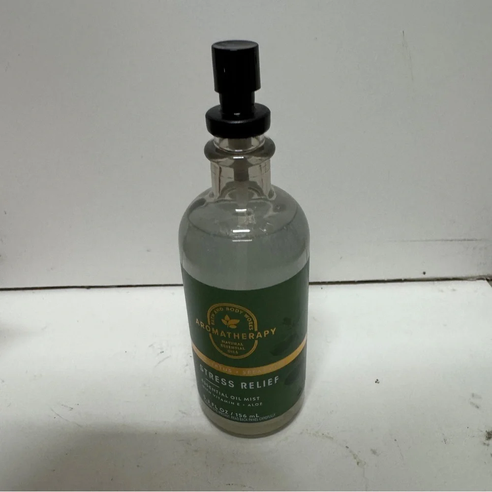 Bath Body Works Aromatherapy Eucalyptus Spearmint Stress Relief Oil Mist 5.3 OZ - Picture 1 of 3